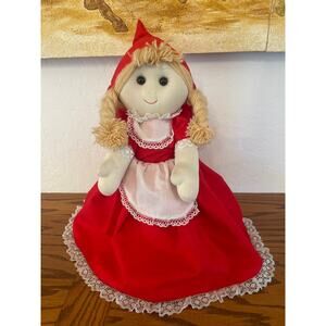 Little red riding Hood Handmade three in one plush toy